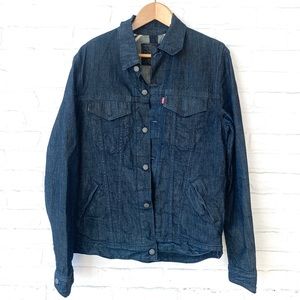 Levi’s Men’s Commuter Denim Cycling Jacket, Large